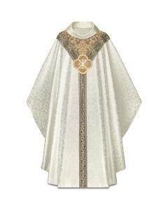 Gothic Duomo Chasuble 5392 with Collar