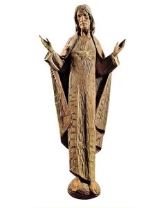 Sacred Heart of Jesus 3/4 relief