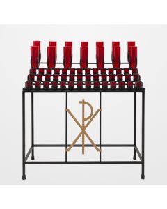 Chi-Rho Design Votive Light Stand 19X82