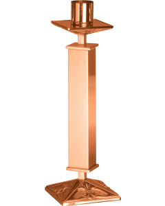 537-T Altar Candlestick 14"-28" Shown in High Polish Bronze