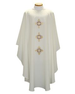 Chasuble with Triple Cross with Crown of Thorns