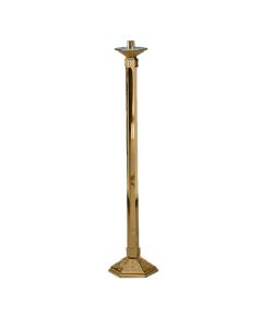 242-129 Floor Candlestick 44" Shown in High Polish Bronze