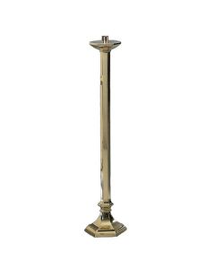 245-129 Floor Candlestick 44" Shown in High Polish Bronze
