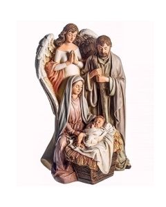 Holy Family & Praying Angel