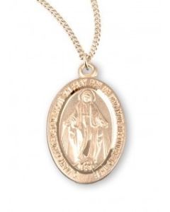 Miraculous Medal Oval