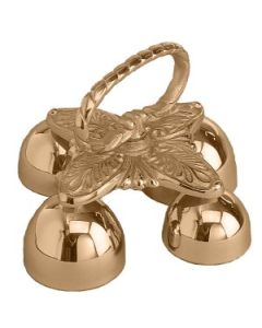 389-120 Bells Shown in High Polish Bronze