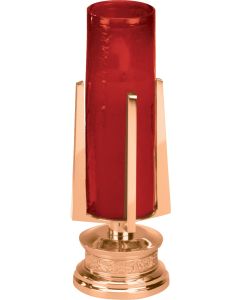 401-166 Altar Sanctuary Lamp Shown in High Polish Bronze