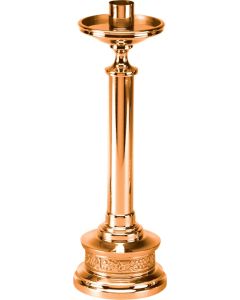401-T Altar Candlestick 14" - 28" Shown in High Polish Bronze