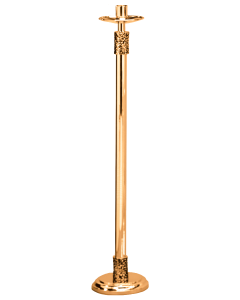 417-17 Paschal Candlestick 48" Shown in High Polish Bronze