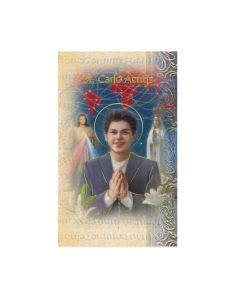 St Carlo Acutis Bio Card