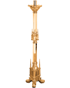 499-17A Paschal Candlestick 44" Shown in High Polish Bronze