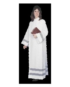 Women's Alb with Lace Insert 4995