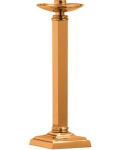 537-T Altar Candlestick 14"-28" Shown in High Polish Bronze