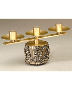 Bronze Altar Candlestick Multi-Lite