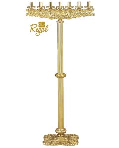 Floor Candlestick 6193 7 Lite Bronze High Polish