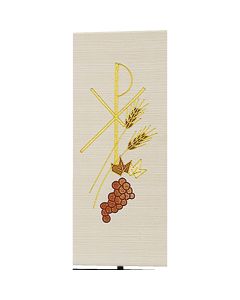 Lectern cover / Ambo cover 2157 Cross, Grapes, Wheat
