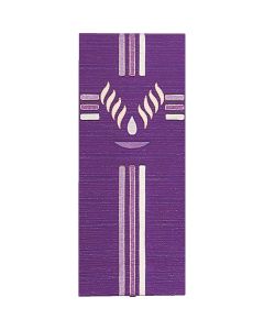 Lectern cover / Ambo cover Purple with Incense