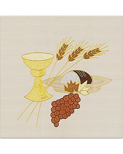 Altar Cover with Eucharistic symbols