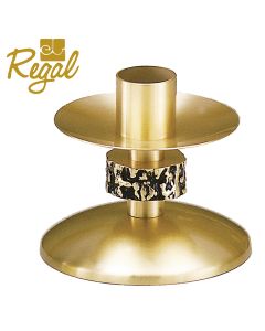 Candlestick Bronze 6497 64C97 Satin High Polish