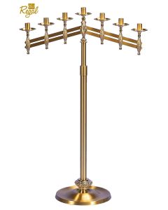 Floor Candlestick Multi-Lite 7020 70FCL20-A Regal Empire Bronze 3 Lite, 5 Lite, 7 Lite