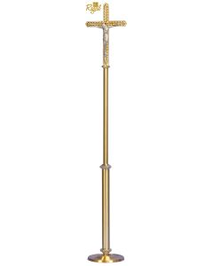 Processional Crucifix 7020 70PC20 Regal Bronze Empire Combination High Polish Finish