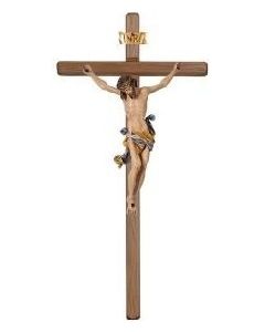 Crucifixed Carved 9" Wood