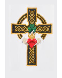 Deacon Stole with Celtic Cross and Claddaugh 768