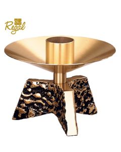 76C20 Altar Candlestick 4" Shown in Combination Bronze