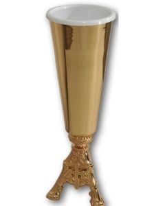 81AFV30 Altar Flower Vase 8130 Regal Bronze 16" 19"