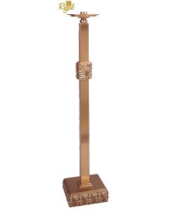 97FC25 Floor Candlestick Regal Empire Bronze Fixed 