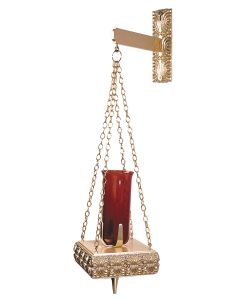 97HSL25 Hanging Sanctuary Lamp 9725 Regal Empire Bronze