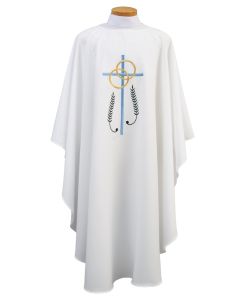 Chasuble with Wedding Rings and Cross