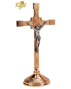 99AC40 Altar Crucifix 99AC40-A Regal Empire Bronze