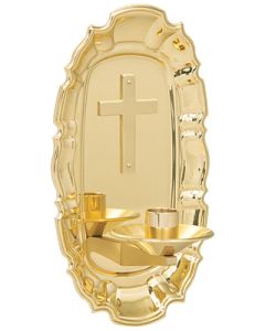 Dedication Wall Candle Bracket