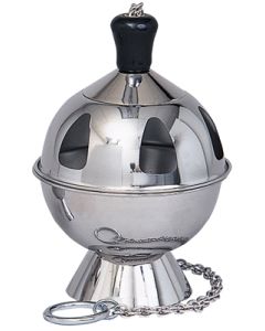 Bright Stainless Steel censer and boat