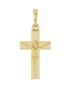 14kt Crucifix