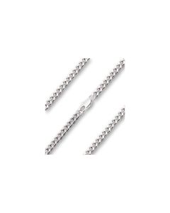 24" Heavy Rhodium Chain