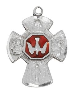4 Way Holy Spirit Pewter Medal