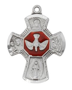 4 Way Holy Spirit Pewter Medal