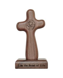 5″ Eucharist Hand Cross with Magnetic Base