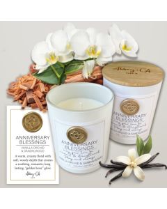 Anniversary Blessings Candle