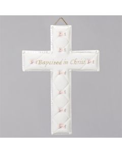 Baptism Girl Wall Cross