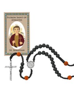 Basketball Rosary/Card