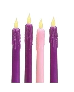 Battery Operated Advent Candles 