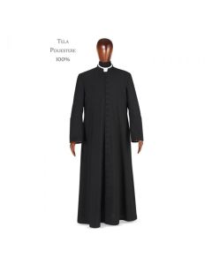 Black Roman Cassock Sz 18