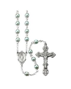 Blue Pearl Rosary