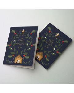 Boxed Christmas Cards 18x The Fruit of the Nativity is Joy