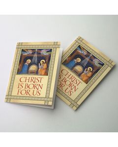 Boxed Christmas Cards 18x Christ is Born for Us