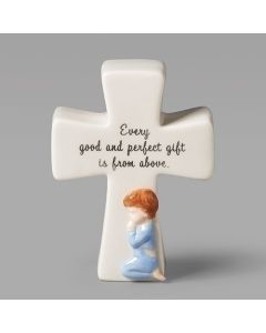 Boy Prayer Box Cross