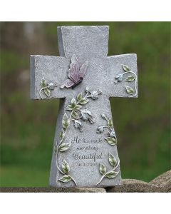 Butterfly Garden Cross